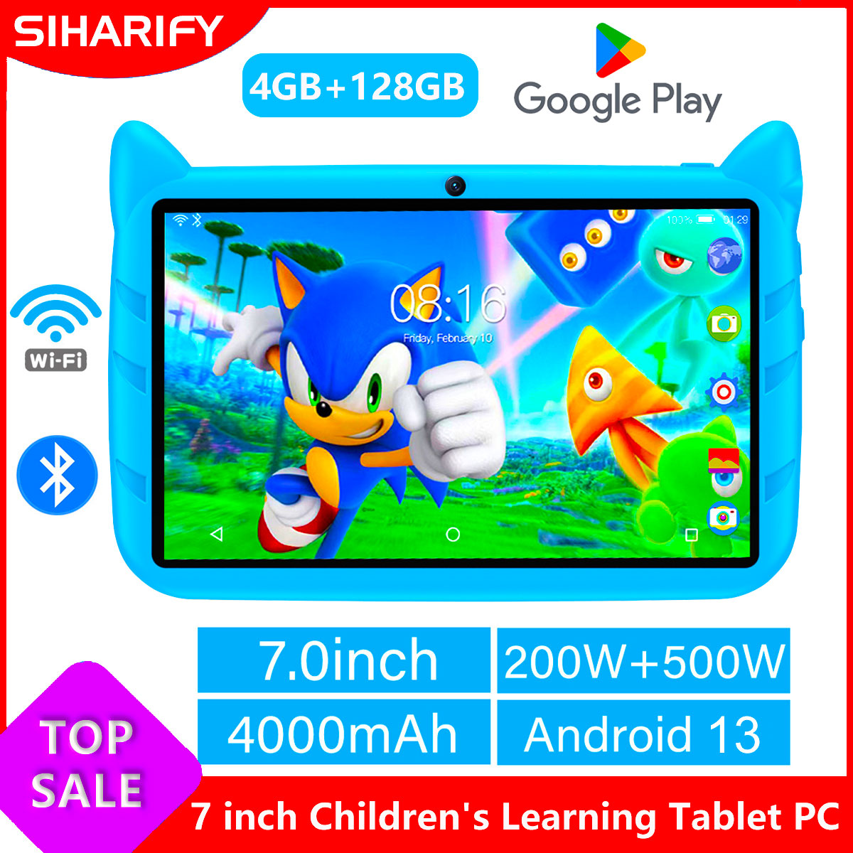 Learning Tablet Kids - Neues 7-Zoll Global Version 5G WLAN