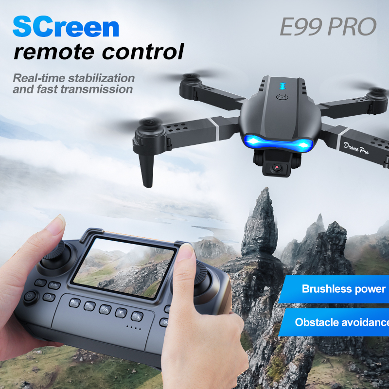 Kids Toys Under 100 - ZNLYRION RC Drohne 4K Dual-Kamera E99