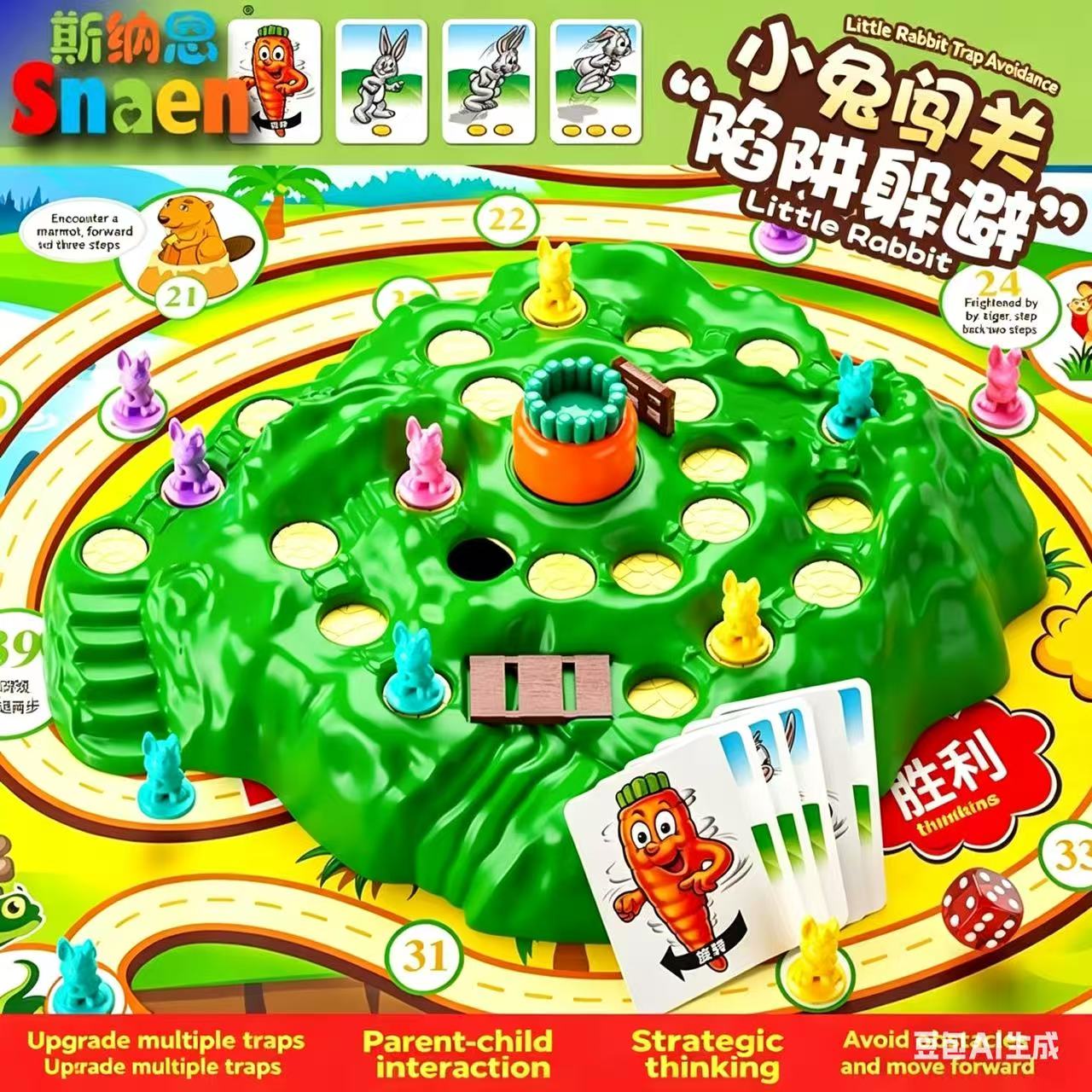 Kids Toys Easter - Heißer Verkauf: Lustiges Hasenfangspiel – Verbessertes
