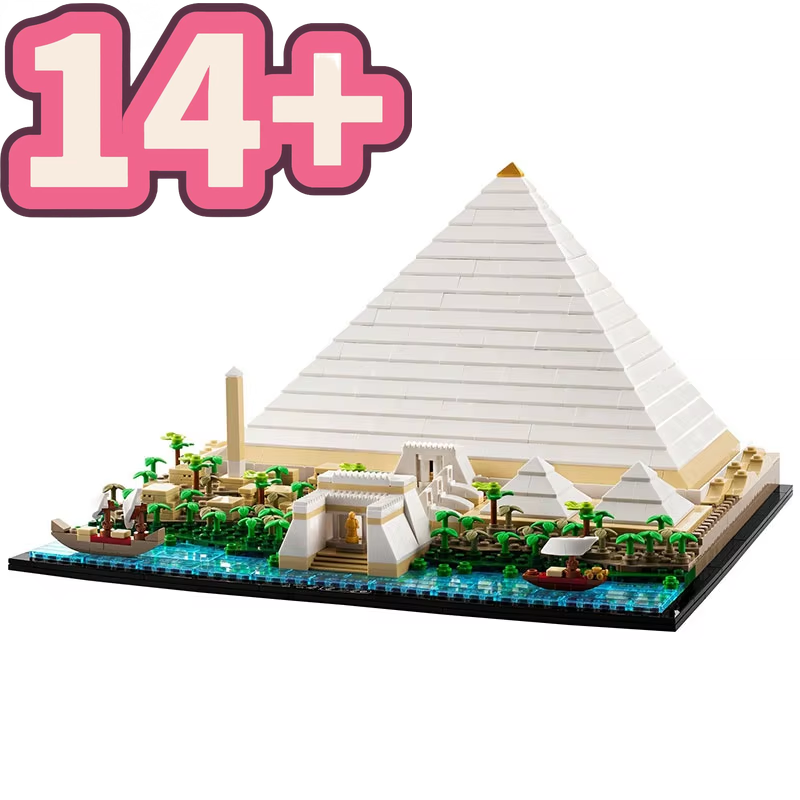 Lego Set Creator - 2026 NEU Das Große Pyramiden-Gizeh-Modell Stadtarchitektur