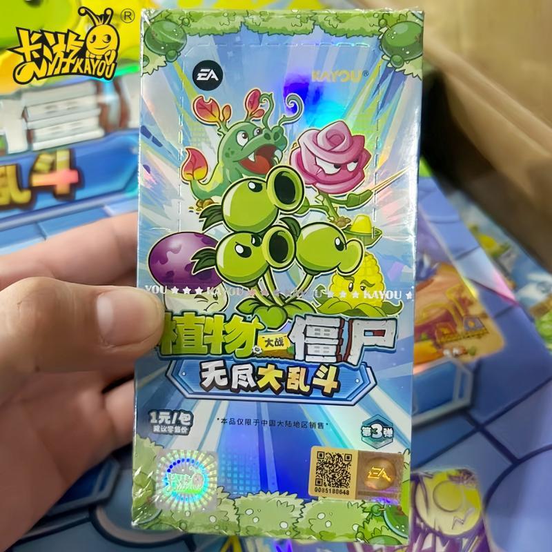 Kids Zombie Toys - Echte KAYOU-Pflanzen vs. Zombies-Karte, wunderbare natürliche