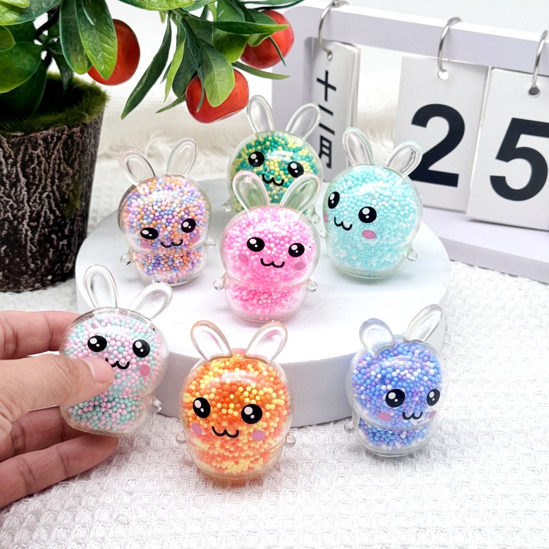 Kids Toys Easter - 3PCS Squishy Bunny Stress Bälle mit