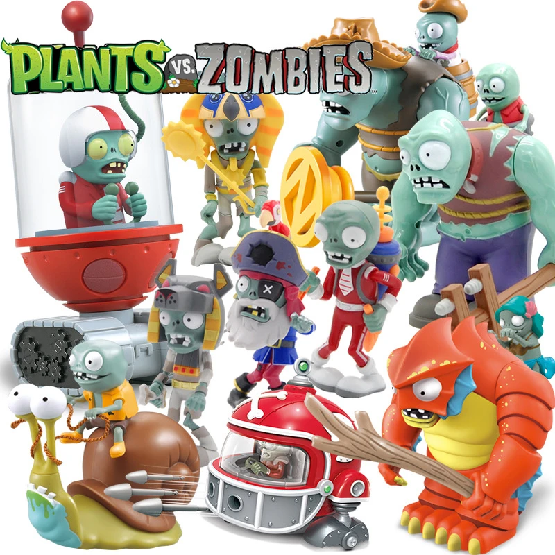 Kids Zombie Toys - Plants Vs Zombies 2-Spielzeugset, Sammlung, mechanischer