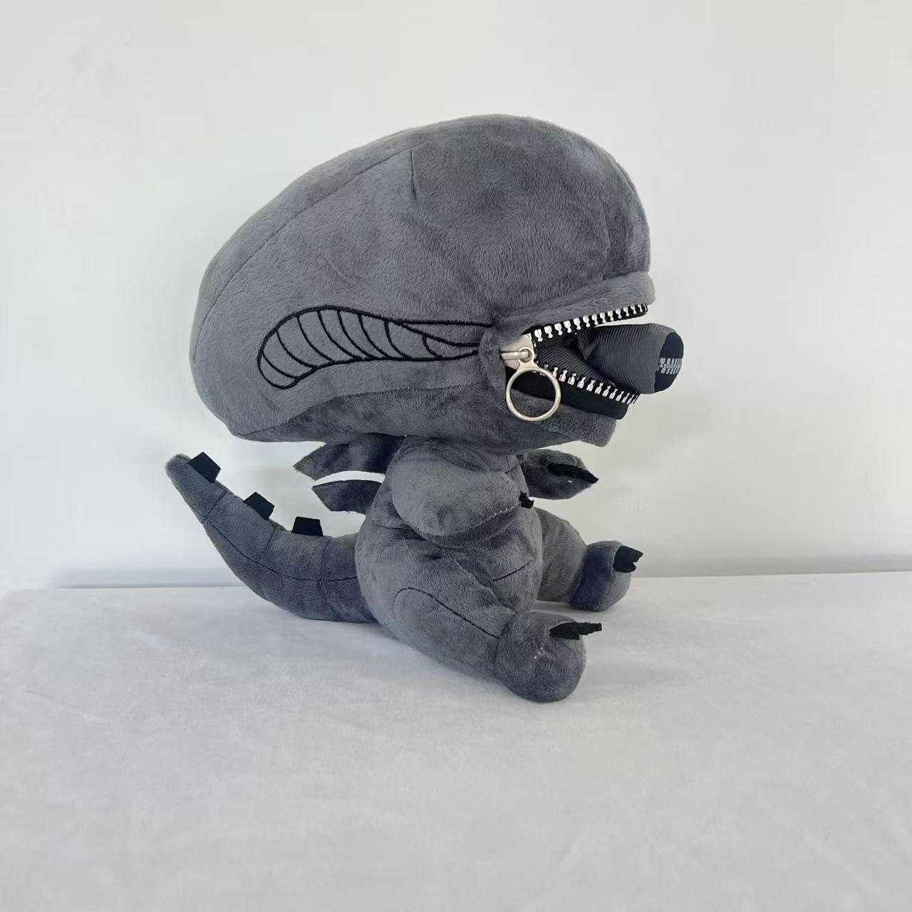 Xenomorph Kids Toys - Alien Xenomorph Plüschtier mit Reißverschluss, Cartoon-Plüschpuppen,