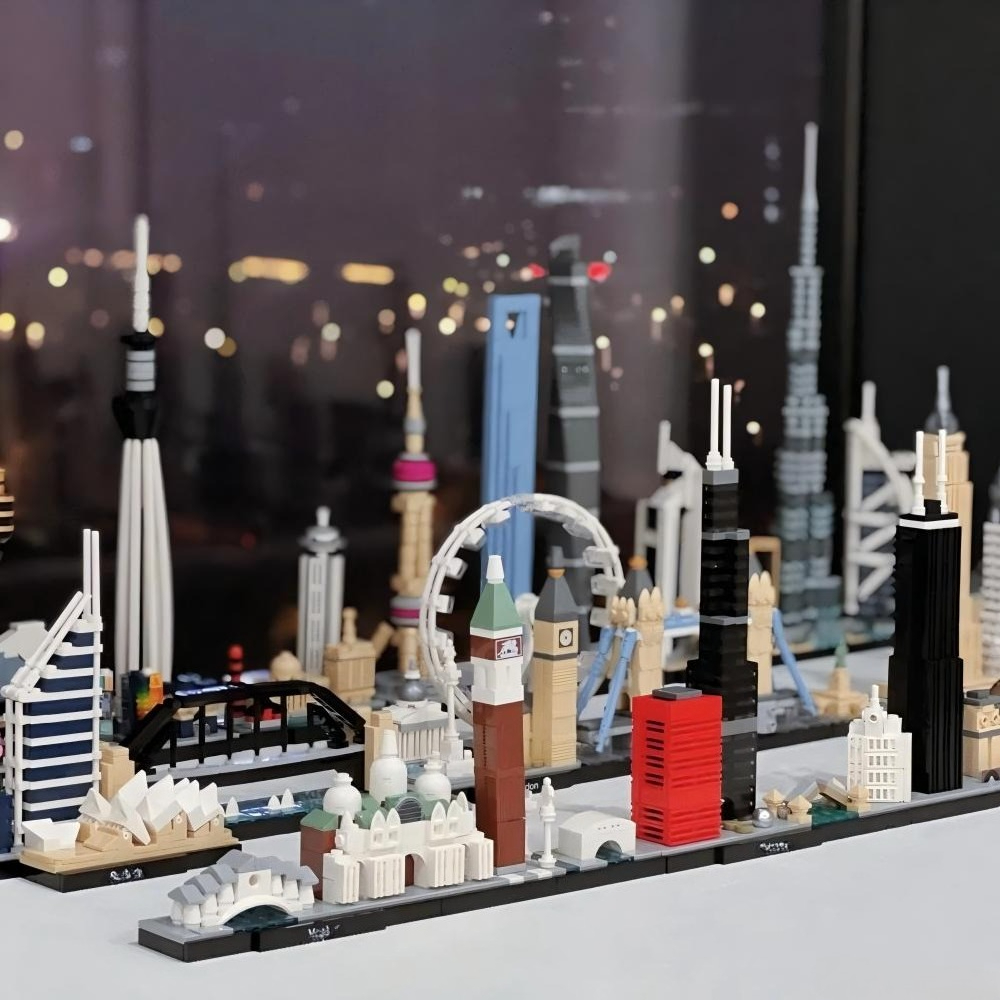 Dreizehn Sets Stadtmodelle 210 – Lego Set Creator Bewertung und Preis