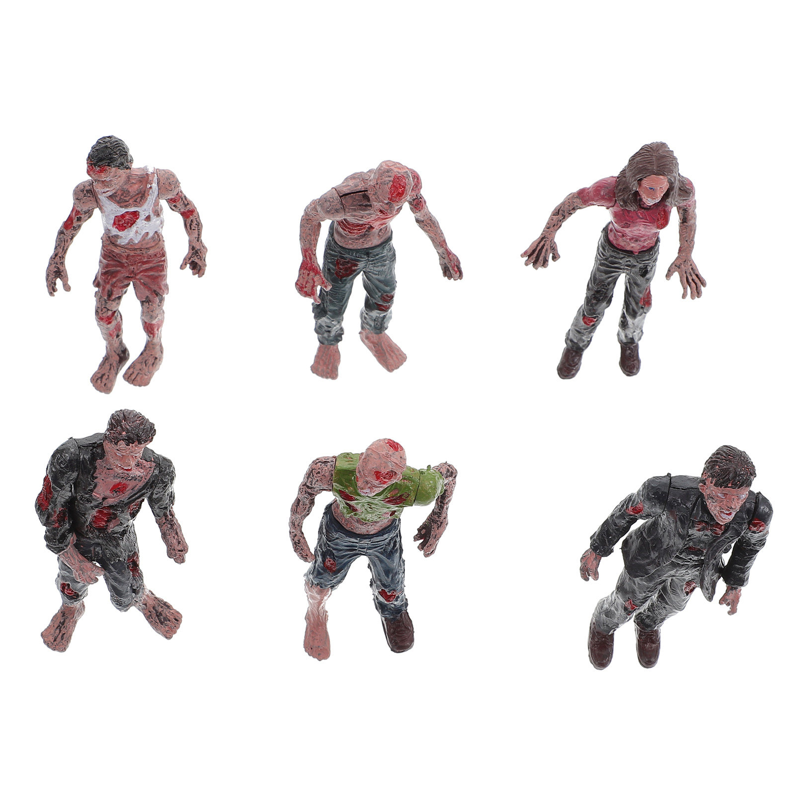 6 Stück Halloween-Dekorationss – Kids Zombie Toys Bewertung und Preis
