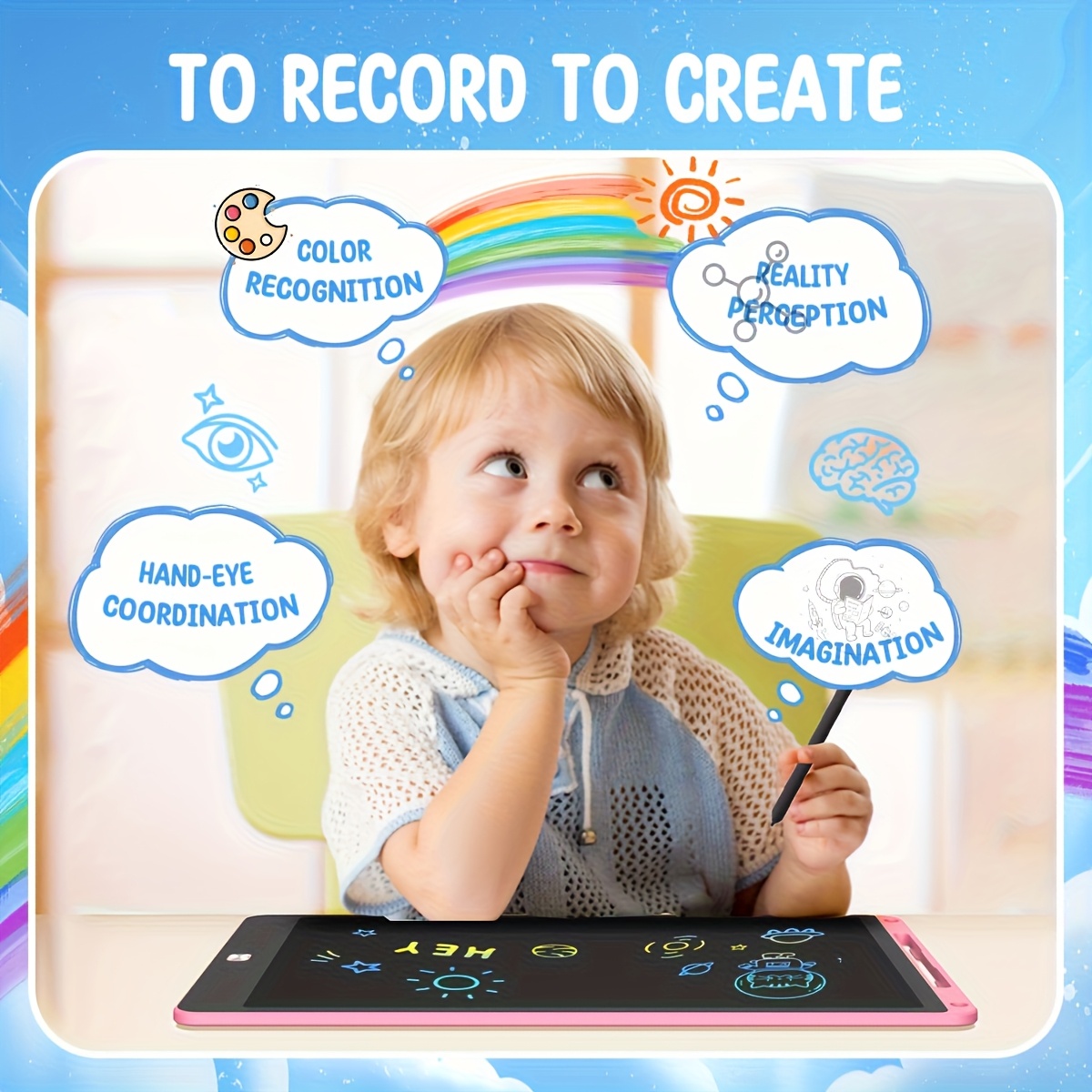 30 Stück 8,5-Zoll-LCD-Zeichent – Learning Tablet Kids Bewertung und Preis