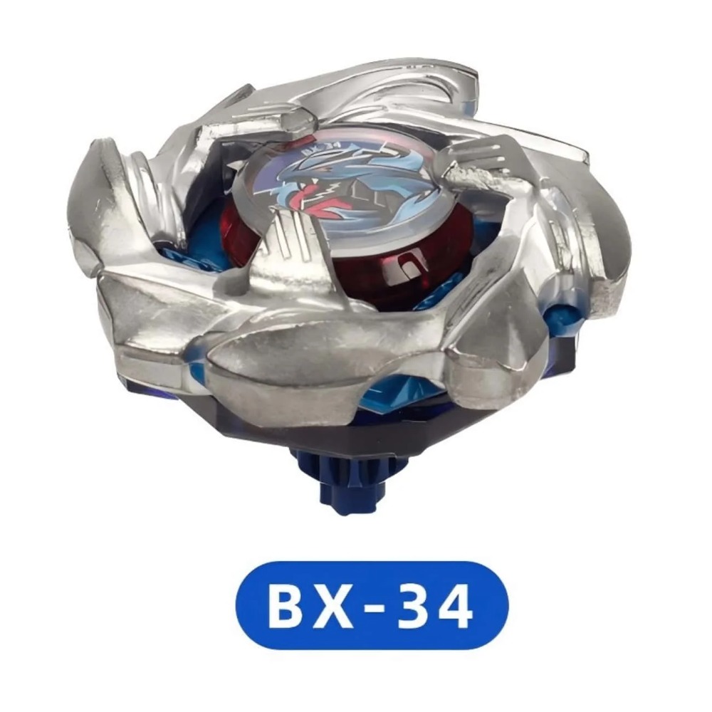 BX-34 Silber-Blau Kobalt Drago – Spin Top Gyro Toy Bewertung und Preis