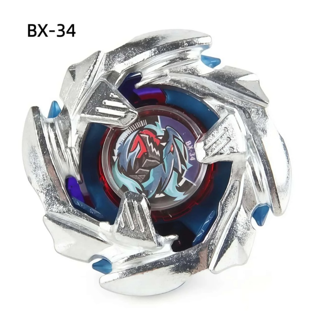 BX-34 Silber-Blau Kobalt Drago – Spin Top Gyro Toy Bewertung und Preis