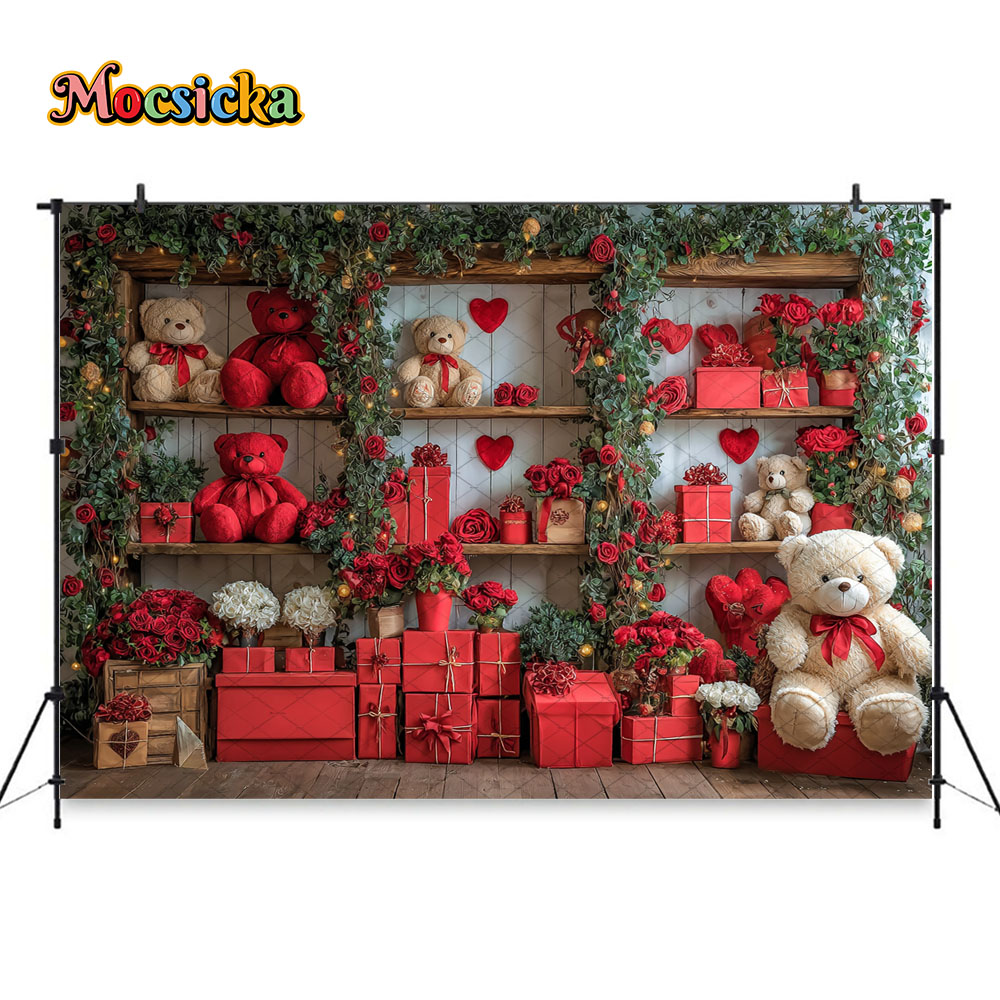 Mocsicka Valentinstag Roter Hi – Toys Background For Kids Bewertung und Preis