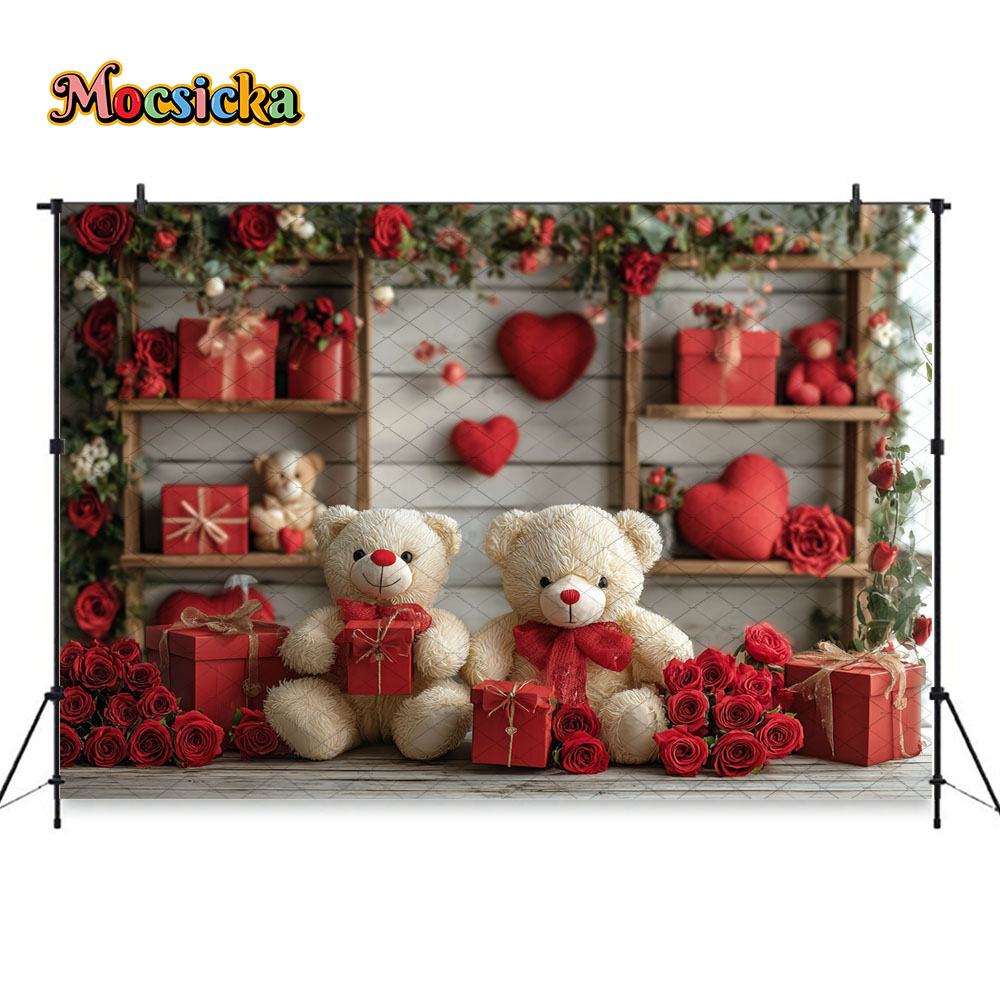Mocsicka Valentinstag Roter Hi – Toys Background For Kids Bewertung und Preis