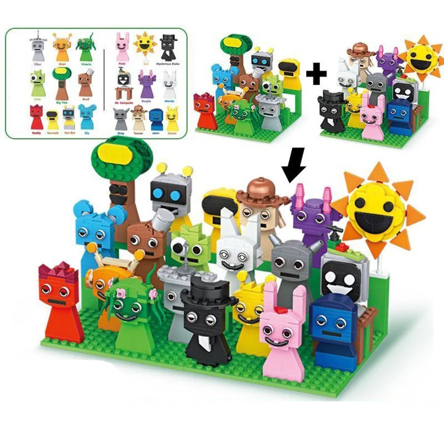 9 stücke MOC Figuren Bausteine – Kids Toys Easter Bewertung und Preis
