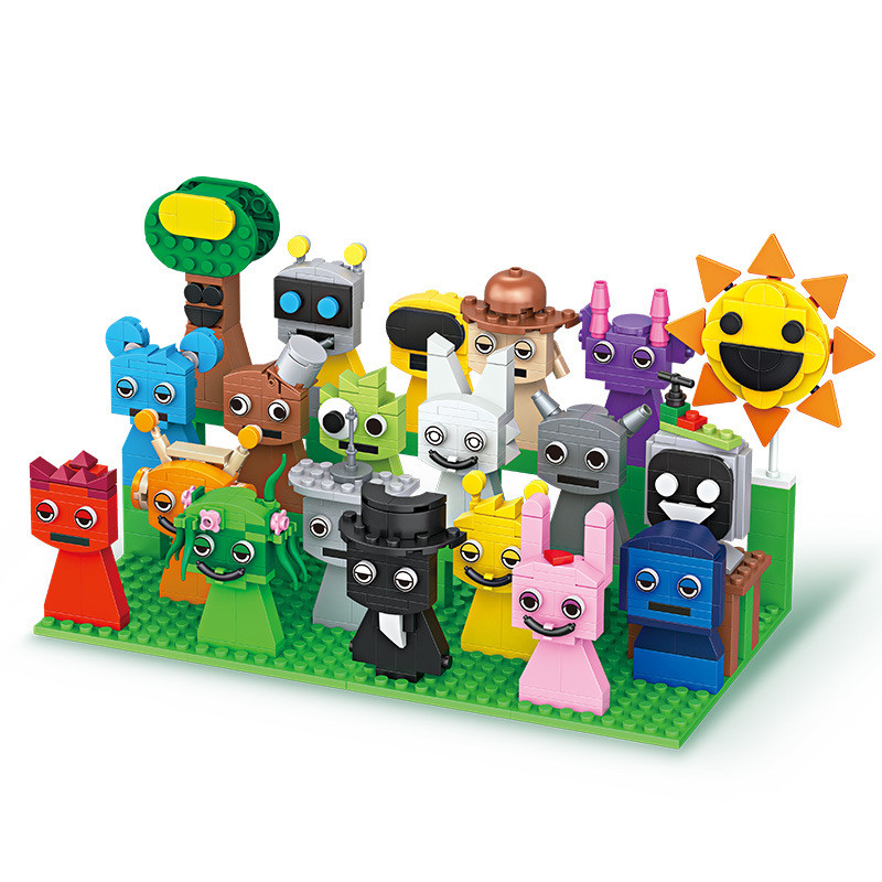 9 stücke MOC Figuren Bausteine – Kids Toys Easter Bewertung und Preis