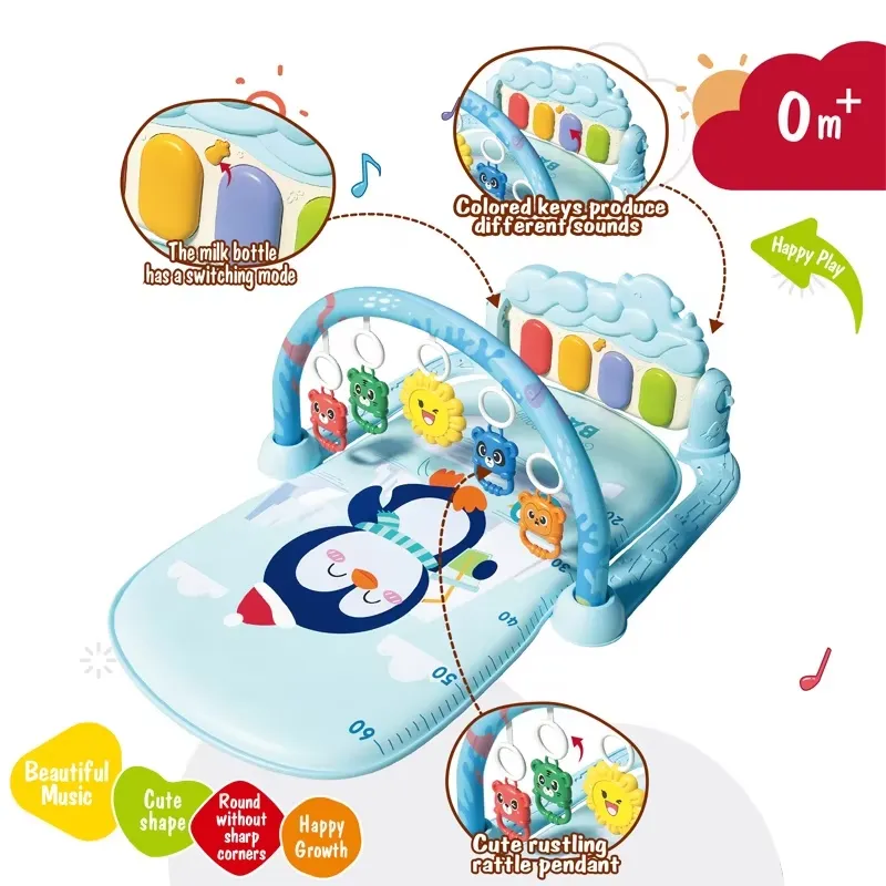 Baby-Aktivitätsmatte mit Klavi – Kids Toys New Born Bewertung und Preis