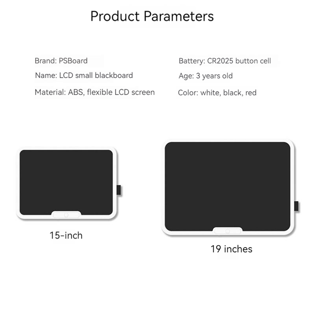 15/19 Zoll LCD-Schreibtafel lu – Learning Tablet Kids Bewertung und Preis