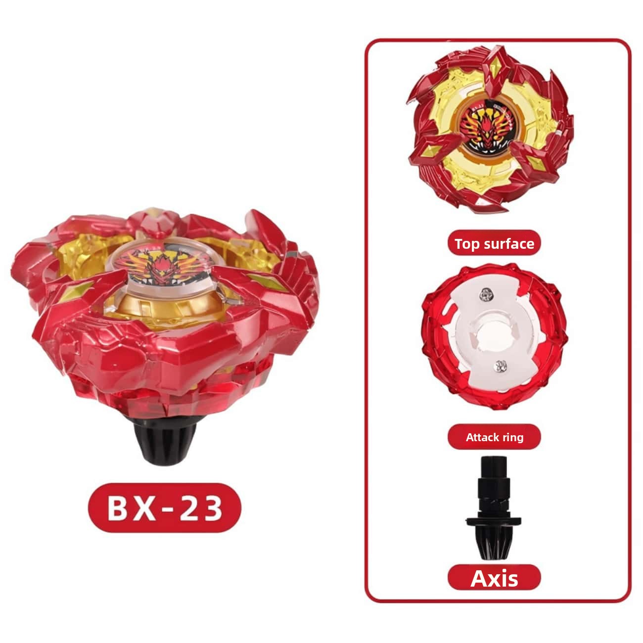 BX-23 Starter Phoenix Wing 9-6 – Spin Top Gyro Toy Bewertung und Preis