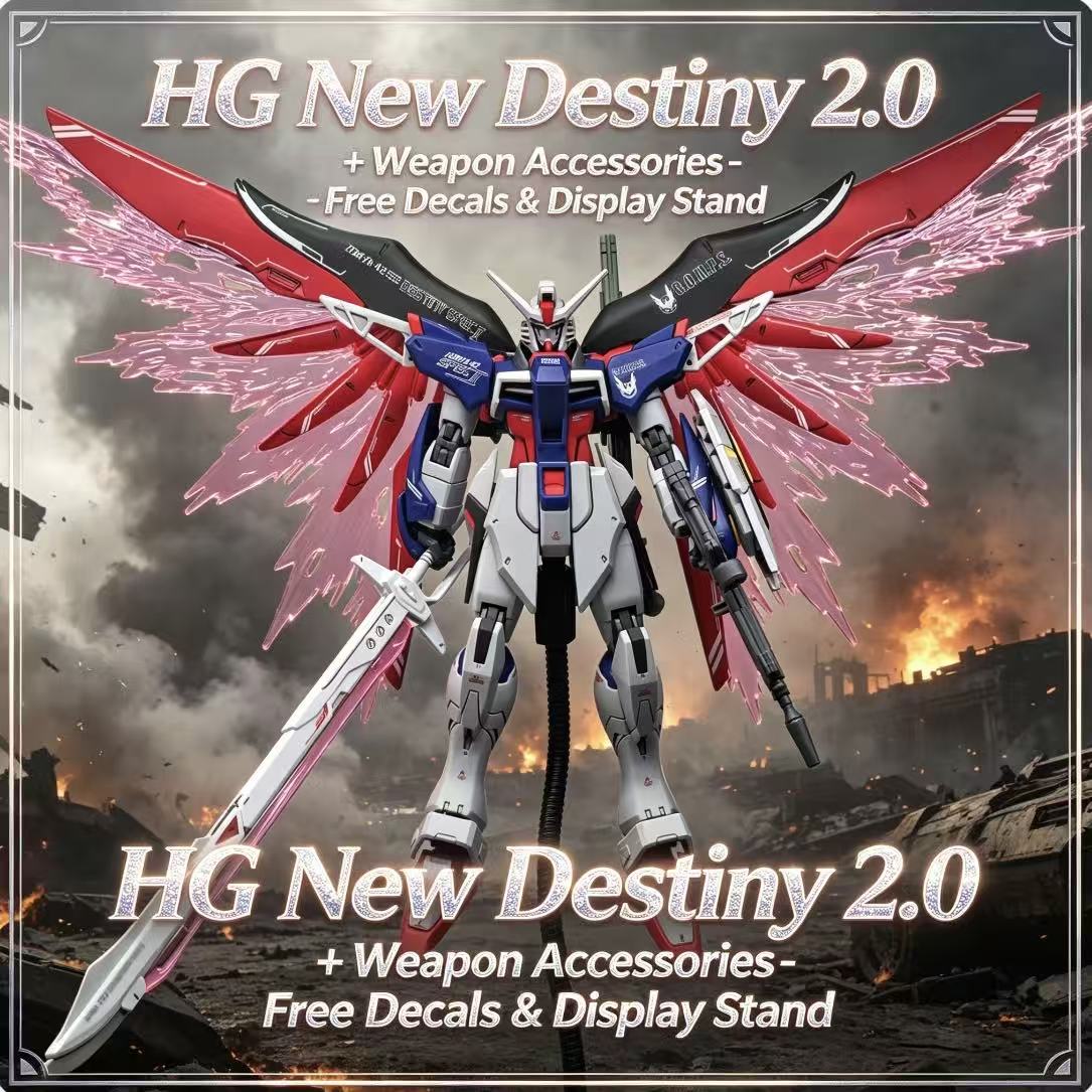 224 HG 1/144 Destiny Spec II F – Bandai Model Gundam Hg Bewertung und Preis