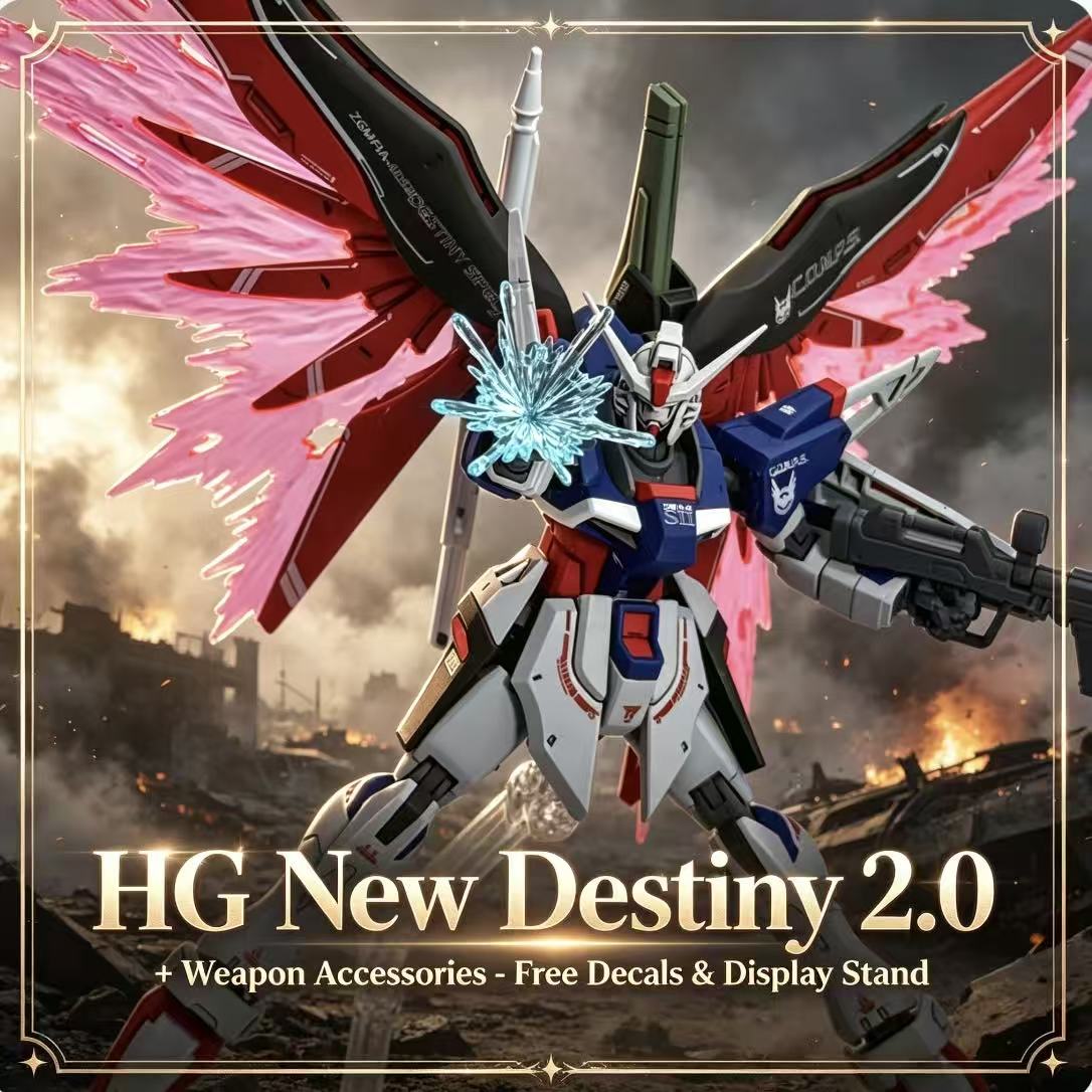224 HG 1/144 Destiny Spec II F – Bandai Model Gundam Hg Bewertung und Preis