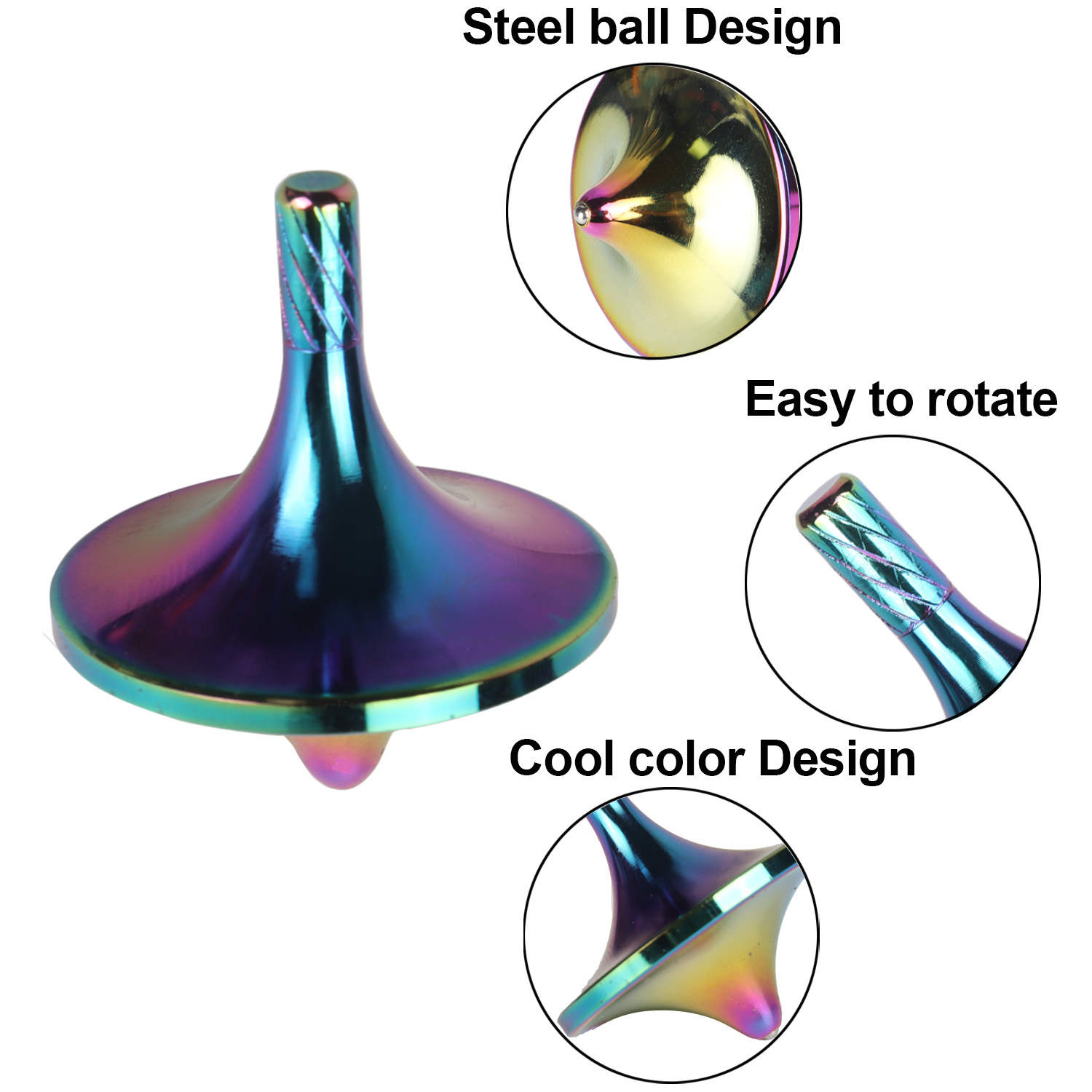 Neuheit Spinning Tops Metall L – Spin Top Gyro Toy Bewertung und Preis