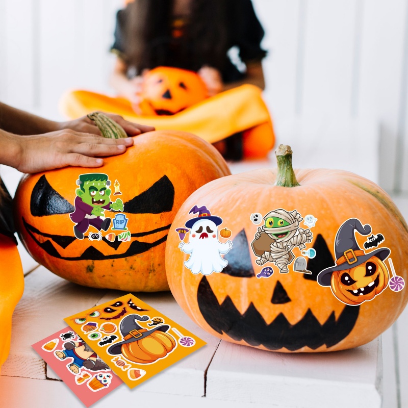Halloween Party Spiele Aufkleb – Kids Zombie Toys Bewertung und Preis
