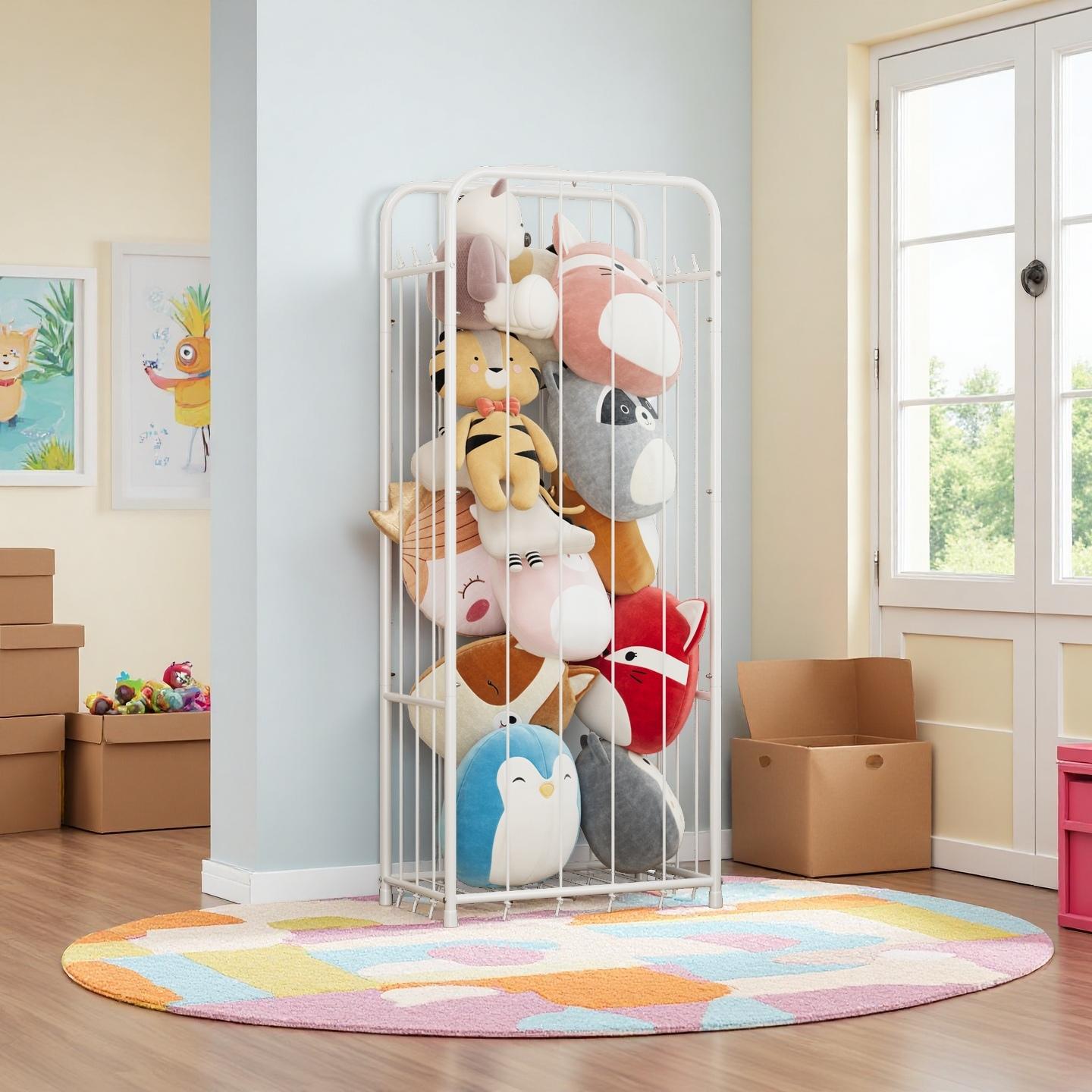 Vertikaler Stofftier-Aufbewahr – Kids' Toy Bewertung und Preis
