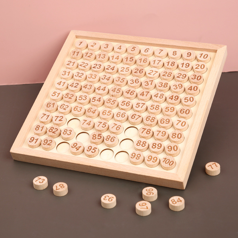 100 Zähl brett Montessori Lern – Kids Toys Under 100 Bewertung und Preis