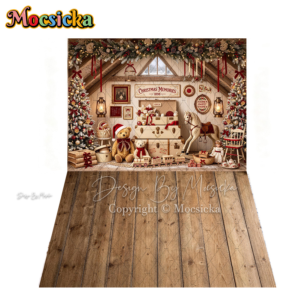 Mocsicka Weißer Weihnachts-Rau – Toys Background For Kids Bewertung und Preis