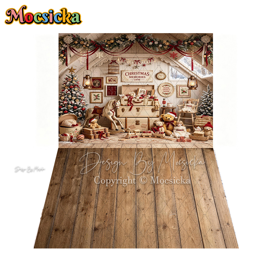 Mocsicka Weißer Weihnachts-Rau – Toys Background For Kids Bewertung und Preis